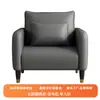 Sofá de escritório, design simples e moderno, adequado para salas de estar, áreas de recepção e salas de descanso; disponível em configurações de dois e três lugares; ideal para apartamentos pequenos; moldura de madeira