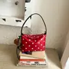 Shuai Mijia 2026 Verano Nueva Moda Ligero Elegante Casual Lunares Nicho Simple Hombro Cruzado Bolso de Mano