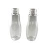Botella gotero pequeña 50ML personalizada aceite esencial botella punta fina subenvasado botella muestra pequeña viaje conveniente subenvasado de plástico