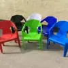 Mesas y sillas de puesto de comida callejera plástico mesa engrosada puesto de mercado nocturno barbacoa protección solar exterior comercial silla de playa combinación de mesa redonda