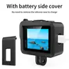 Funda Protectora de Silicona para GoPro Hero, Película Templada, Cubierta de Lente, Carcasa Protectora, Cubierta Lateral de Batería, Yama Transfronterizo