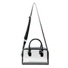 Bolso Transparente Transfronterizo de Amazon Bolso Cuadrado Pequeño Bolso Transparente de PVC para Viajes de Gran Capacidad Bolso Casual de Hombro Único Cruzado