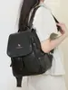 Mochila feminina de alta qualidade, grande capacidade, para viagens, simples e elegante, versátil para o trabalho e para a escola de estudantes