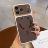 Transforma al Instante en una Funda Magnética Colorida con Patrón de Lichi Adecuada para Apple 17Promax Tendencia 11/16 Textura de Cuero 17/13
