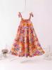 Nuevo Estilo Algodón Seda Encaje Hoja de Loto Falda Larga Oscilante Ajustable Falda Interior Niños Grandes Vestido Bohemio Vacaciones en la Playa