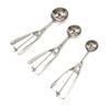 Cuchara para helado sacabolas cuchara para helado sacabolas de fruta cuchara medidora de sandía cuchara para helado de acero inoxidable
