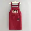 Avental de Trabalho Fashion Resistente à Água para Mulheres, Cozinha Doméstica, Cozimento, Avental de Cintura Especial para Catering, Novo para Mulheres