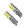 Luz LED para carro novo T10 2835 12SMD silicone epóxi destaque LED luz de placa de licença luz de posição luz de porta