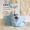 Paraguas Negro de Vinilo Muy Atractivo, Color Sólido, Protección Solar, Protección UV, Doble Propósito, Modelo Manual Plegable para Mujer con Mango de Madera