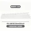 Empujador de mahjong acrílico temático navideño de venta directa con impresión incorporada, organizador de tarjetas de mahjong estilo americano, estante magnético para mahjong