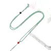 Cordón para Colgante al por Mayor Cordón Delgado Ajustable Cuerda para Colgar Colgante Cordón de Jade Cuerda para Colgar Joyería de Cinabrio Colgante de Cristal Tejido a Mano