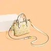 Bolsa pequena de alto valor para mulheres 2026 novo estilo elegante bolsa quadrada pequena estampada versátil moderna bolsa para celular bolsa de ombro única bolsa transversal
