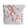 Bolsa de almacenamiento con estampado de metralla boca sobre rojo llave Bolsa de cosméticos bolsa interior bolsa pequeña bolsa de mano interior mini portátil
