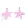 Color Caramelo Estrella de Mar Oceánica Colgante de Resina Accesorios para Joyería DIY Collar Llavero Colgante para Bolso Venta Caliente Transfronteriza