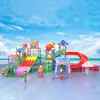Escorregador de fibra de vidro para parque aquático infantil, escorregador de plástico para parque aquático, casa de água, piscina de águas termais, fabricante de equipamentos para pais e filhos