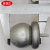 Tapa para tubo redondo de cama de hierro 50 bola de clavo al por mayor Accesorios de ferretería para muebles simples europeos Cama arhat Cabeza de bola de arco
