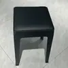 Banqueta de Plástico Estilo Luxo Leve para Uso Doméstico, Extra Grossa, Moderna e Simples, Empilhável, Confortável para Sentar por Longos Períodos, Banqueta Alta, Banco