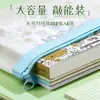 Bolsa con cremallera A4 cremallera esmerilada piel de TPU translúcida bolsa para archivos con tacto de piel material A5 bolsa para facturas carpeta de trabajo
