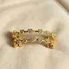 Brackets Hip-Hop Transfronterizos Europeos y Americanos de Venta Caliente Cobre Incrustado con Zirconio Chapado en Oro Real Adornos Dentales que No se Desvanecen Fabricante de Accesorios para Brackets Venta al por Mayor
