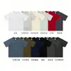 Camiseta de Algodão Pesado com Ombro Caído e Gola Redonda Logo Personalizado DIY de Estudante Uniforme de Turma Roupas de Trabalho para Garçom de Loja de Chá com Leite