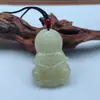 Colgante de Jade Antiguo Guanyin de Huangkou, Ruoqiang, Xinjiang, adorno finamente tallado, trae bendiciones y asegura la paz, decoración de jade