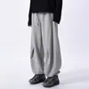 Calça Esportiva Americana Pesada Masculina Feminina Primavera Outono Nova Solta de Perna Larga Calça Scimitar Marca Tendência Joggers de Casal
