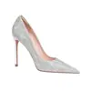 Zapatos de Novia Color Champán para Vestido de Novia Principal, Zapatos de Boda para Mujer, Nuevo Modelo 2026, Combinados con Vestido, Tacones Altos de Punta para Banquete, Tacones de Aguja para Mujer