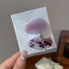 Accesorio Rosa Brillante de Diamante para el Cabello de Conejo para Niños, Lindo Pasador de Estrella de Lentejuelas, Goma para el Cabello para Niñas, Flequillo de Bebé