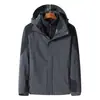 Roupas de assalto de inverno macacão masculino homens podem imprimir logotipo empresa de logística uniforme acolchoado com veludo roupa de casal