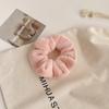 Diadema de felpa para otoño e invierno, anillo para el intestino grueso, nueva diadema dulce para mujer, simple, combinable, linda tocado para niña, cuerda para el cabello