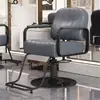 Salão de Cabeleireiro Famoso na Internet Cadeira de Cabeleireiro Ajustável, Cadeira de Corte de Cabelo Guerreiro Negro, Cadeira de Salão de Cabeleireiro de Alta Qualidade para Permanente e Coloração