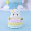 Decoração de bolo de pônei famoso na Internet, desenho animado, unicórnio, pônei, princesa, aniversário, sobremesa, mesa