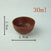 Taza de Té de Arcilla Púrpura Accesorios para Juego de Té Kung Fu Taza de Cata de Té Arcilla Púrpura Barro Negro Puro Barro Rojo Tamaño de Taza de Té Disponible