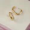 Pendientes de Plata de Ley S925 con Cruz de Doble Fila de Pedrería Estilo Nicho para Mujer Exquisitos Tornillos Retorcidos Joyería para Orejas de Lujo Ligero Venta al por Mayor