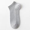 Calcetines de hombre verano algodón transpirable absorbentes de sudor desodorantes calcetines de malla delgados color sólido calcetines cortos de negocios para hombre al por mayor