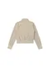 Jaqueta Harrington Retro Americana Cleanfit Estilo Unissex Masculina e Feminina Outono Novo Costura Gola Alta Jaqueta de Trabalho