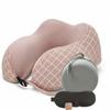 Almohada Cervical Personalizada con Forma de Joroba de Espuma Viscoelástica en Forma de U, Almohada de Cuello de Almacenamiento para Viajes de Negocios, Avión, Tren, Soporte de Cuello en Forma de U, Se Puede Guardar