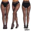 Lencería sexy de Halloween transfronteriza, body irregular de malla de pescado hueco, medias de cuerpo entero de malla semitransparentes de alta elasticidad en stock