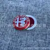 Adecuado para Volante con Logo de Coche Alfa Romeo Tapa Central de Volante Pegatina de Logo Frontal y Trasero