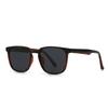 Gafas de sol polarizadas retro con encanto moderno para hombre, estilo europeo y americano, estilo fotografía callejera, 10049