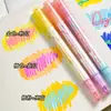Plumón Resaltador Tianzhuo de Color en Capas con Doble Punta y Brillo Metálico para Diario, Resaltado, Dibujo y Dibujo DIY con Puntas Gruesa y Fina