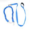 Cuerda de tracción doble personalizada a prueba de explosiones elástica para paseo de perros mascota uno-dos reflectante perro mediano y grande cuerda