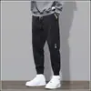 Pantalones Casuales para Hombre Estilo Nuevo de Moda Pantalones Deportivos Seda de Hielo Verano Delgados de Secado Rápido Comercio Exterior Tallas Grandes Cómodos Versátiles