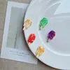 Nuevos accesorios de resina para helado de frutas mini dopamina al por mayor, llavero de pegamento de crema DIY y pinza para el cabello