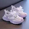 Sandalias Deportivas de Malla Hueca con Lazo para Niñas 2026 Nuevo Estilo de Verano Sandalias Versátiles Estilo Nacional para Niños