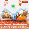 Nuevos Globos de Papel de Aluminio de Navidad Árbol de Navidad Grande Papá Noel Decoración Festiva Sala de Estar Decoraciones de Globos para Nochebuena