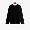 Suéter de Punto con Cuello Redondo para Mujer Tallas Grandes, Camiseta Básica de Manga Larga, Invierno 2026, Suéter de Estilo Holgado y Relajado para Mujeres Tallas Grandes 22727