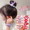 Laços de Cabelo Infantis Fofos de Desenho Animado Estilo Coreano para Meninas, Elásticos de Cabelo Não Prejudiciais, Acessórios de Cabelo Atacado