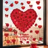 Pegatinas Estáticas Decorativas Temáticas de Amor al por Mayor 2026 Pegatinas de Pared Decorativas para el Día de San Valentín Transfronterizas para Ventanas de Centros Comerciales, Decoraciones de Entrada, Pegatinas para Ventanas de Cristal