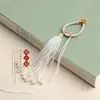 Pingente de Bolsa Chaveiro Borla DIY Destacável Estilo Antigo Multicolor Translúcido Brocado Song Contas Pulseira de Borla
